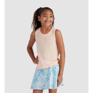 Freely Girls Ember Sleeveless Scoop Neck Tank‎ Top in Peach Parfait Large $15